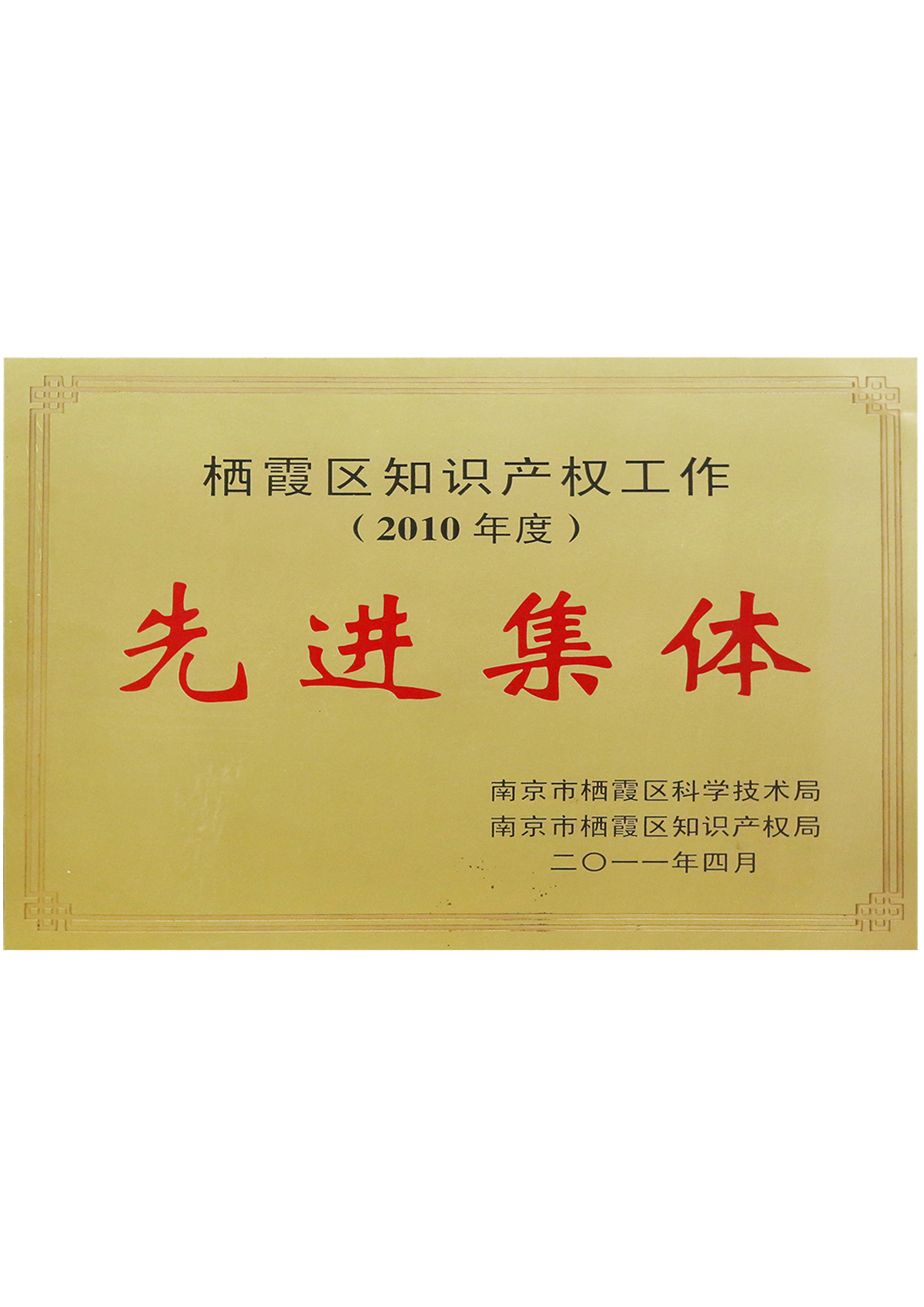 知識產(chǎn)權先進集體